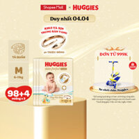 [Bao bì thay đổi tùy CTKM]Combo 3 gói Tã quần Huggies Skin Perfect Mega Jumbo cỡ M/L/XL/XXL với 2 vùng thấm giảm kích ứn