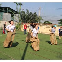 Bao bố nhảy, bao tải làm bằng sợi đay bền chắc