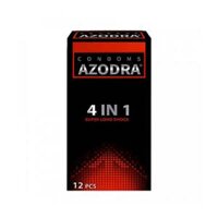 Bao cao su Azodra 4 in 1 Super Long Shock hộp 12 chiếc