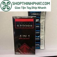 Bao Cao Su Azodra Gân, Gai, Mỏng, Kéo Dài Thời Gian Quan Hệ ( hộp 12 chiếc )