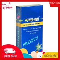 Bao cao su  bạc hà power men frozen hộp 12 cái