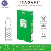 BAO CAO SU BI CHẤM VÒNG THẮT SAGAMI XTREME TYPE E TẠO CẢM GIÁC TƯƠI MỚI - HÀNG CHÍNH HÃNG HỘP 10 CÁI a