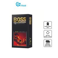 Bao cao su Boss Condom 4 in 1 Long Shock