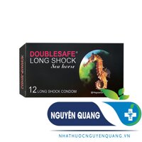 Bao Cao Su Cá Ngựa Doublesafe Long Shock (Hộp 12 Chiếc)
