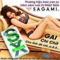 Bao Cao Su Co Gai Nhât Ban Sagami Extreme White 10 Cái  Hộp