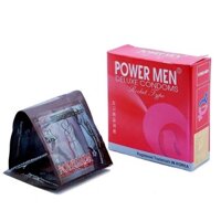 Bao Cao Su Có Gân Gai Power Men Rocket Type Hộp 12 Chiếc - Hàng Chính Hãng 100 - Che Tên Sản Phẩm - Hộp 3 Chiếc