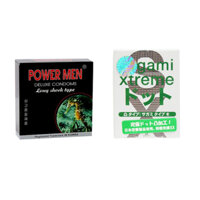 Bao cao su CXTS Power Men cá ngựa đen Hộp 3 chiếc Bcs Sagami Hộp 3 Chiếc - Che tên sản phẩm - SHOP ADAM