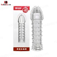 Bao cao su đôn dên Aichao Gai Gân (hộp cam) tăng kích thước chính hãng