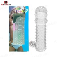 Bao cao su đôn dên Crystal Condom Gai Nhánh tăng kích thước chính hãng