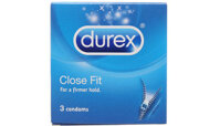 Bao Cao Su Durex Close Fit (Hộp 3 Bao)