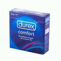 BAO CAO SU DUREX COMFORT 3 CÁI