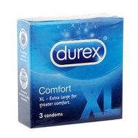 Bao cao su Durex Comfort, giúp tạo cảm giác thoải mái, mềm mại