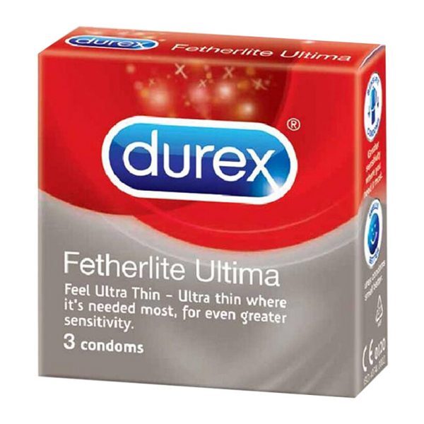 Bao cao su Durex Fetherlite Ultima hộp 3 cái