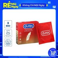 Bao cao su Durex Fetherlite Hộp 3 Bao