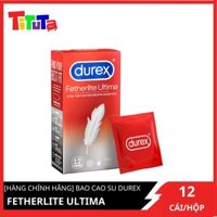 Bao cao su Durex Fetherlite Hộp 12 Bao