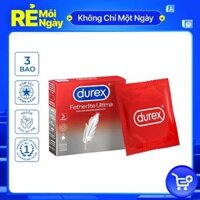 Bao cao su Durex Fetherlite Ultima Hộp 3 bao