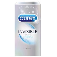 Bao cao su DUREX INVISIBLE (hộp 12c)