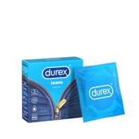 Bao Cao Su Durex Jean - Mỏng Trơn - Easy On - Nhiều Chất Bôi Trơn - Chính Hãng Thái Lan - H3