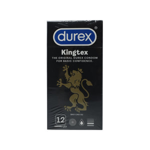 Bao cao su Durex Kingtex (12 bao)