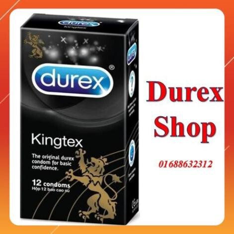 Bao cao su Durex Kingtex (12 bao)