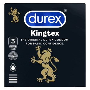 Bao cao su Durex Kingtex 3 chiếc/hộp
