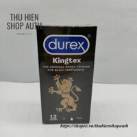 Bao cao su durex kingtex ôm sát tự tin yêu theo cách của bạn hộp 12c