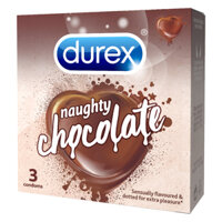 Bao cao su Durex Naughty Chocolate hộp 3 bao