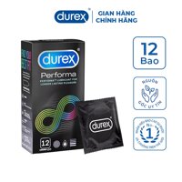 Bao cao su Durex Performa 12 Bao Chống Xuất Tinh Sớm Kéo Dài Thời Gian QH