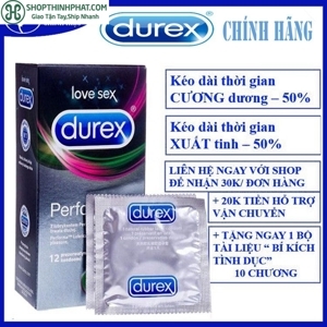 Bao cao su Durex Performa hộp 12 chiếc