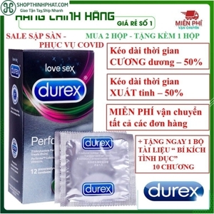 Bao cao su Durex Performa hộp 12 chiếc