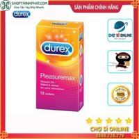 Bao cao su Durex pleasuremax gân gai – giá sỉ tốt nhất