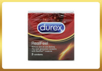 Bao cao su Durex Real Feel (Hộp 3 cái)