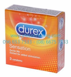 Bao cao su Durex Sensation 3 bao