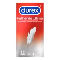 Bao Cao Su, Fetherlite Ultima Condoms, 12 Cái - DUREX