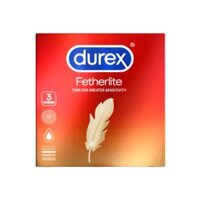 Bao Cao Su, Fetherlite Condoms, 3 Cái - DUREX