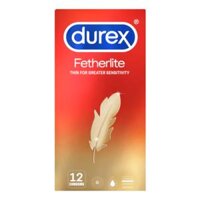 Bao Cao Su, Fetherlite Condoms, 12 Cái - DUREX