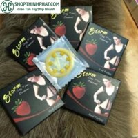 Bao cao su gai đôn bi Storm Long time 5 Hộp