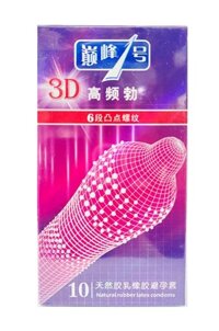 Bao cao su gân gai Peak One 3D