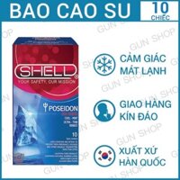 Bao cao su Hàn Quốc Shell Poseidon Sea Horse - hộp 10 chiếc