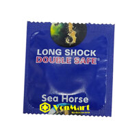 Bao cao su hình Cá Ngựa 1 chiếc, chống xuất tinh sớm, kéo dài thời gian quan hệ cho Nam giới