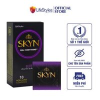 Bao cao Su LifeStyles SKYN ELITE Non-latex Siêu Mỏng Siêu Mềm Cao Cấp 10 bao