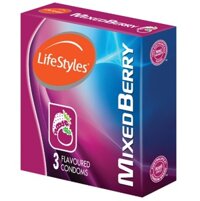Bao Cao Su LIFESTYLES Tạo Mùi Hương hộp 3 cái
