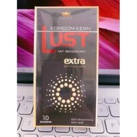 Bao cao su Lust Extra Benzocain hộp 10 cái