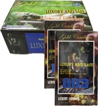 Bao cao su  luxury gold siêu mỏng- 003 (hộp/12h/10cái)