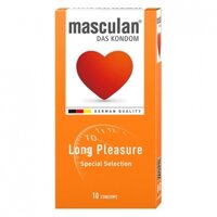 Bao cao su Masculan Long Pleasure (Hộp 10 chiếc)