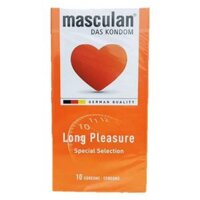 Bao cao su Masculan Long Pleasure (Hộp/10 cái)