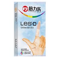 Bao cao su ngón tay nóng ấm, có gai Beilile Les-D