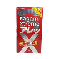Bao Cao Su Nhật Bản Kéo Dài Thời Gian Sagami Xtreme Feel Long 10s - Có Gai Nhỏ Li Ti - 100 Nhập Khẩu Chính Hãng - Che Tên Sản Phẩm