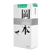 Bao Cao Su Nhật Okamoto - Siêu Mỏng - Không Mùi - Skin Purity - Chính hãng - H10