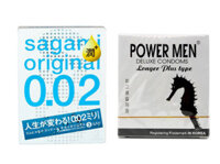 Bao Cao Su Nhiều Chất Bôi Trơn Sagami Original 0.02 H3  BCS Gai Kéo Dài Thời Gian Power Men Longer Plus H3 - 100 Hàng Chính Hãng - Che Tên Sản Phẩm